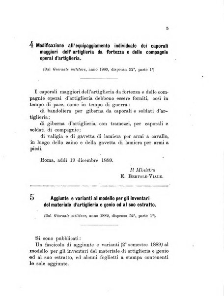 Giornale di artiglieria e genio. Parte 1., Ufficiale