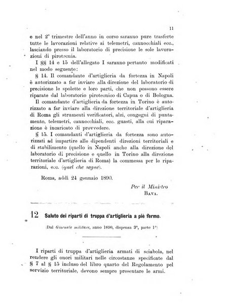 Giornale di artiglieria e genio. Parte 1., Ufficiale