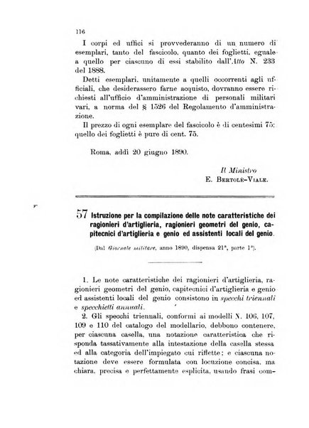 Giornale di artiglieria e genio. Parte 1., Ufficiale