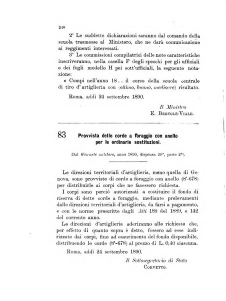 Giornale di artiglieria e genio. Parte 1., Ufficiale