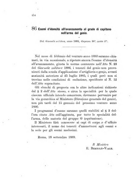 Giornale di artiglieria e genio. Parte 1., Ufficiale