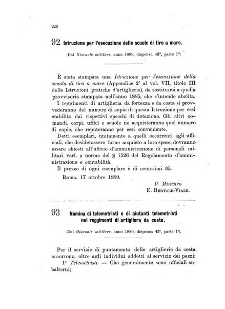 Giornale di artiglieria e genio. Parte 1., Ufficiale