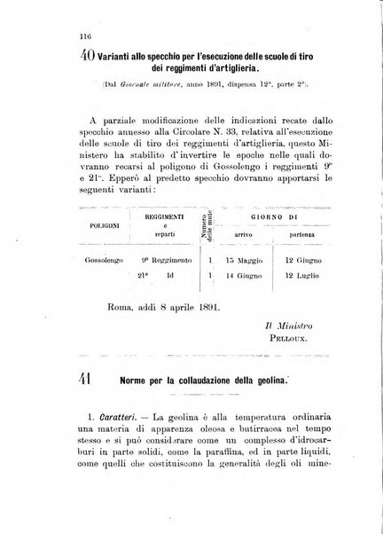 Giornale di artiglieria e genio. Parte 1., Ufficiale