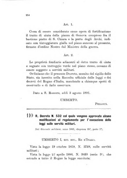 Giornale di artiglieria e genio. Parte 1., Ufficiale