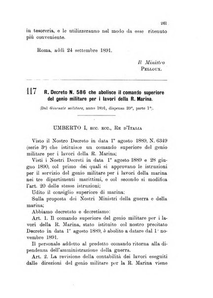 Giornale di artiglieria e genio. Parte 1., Ufficiale