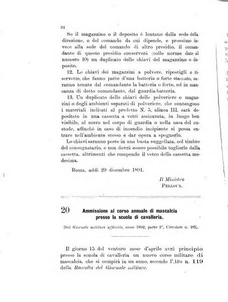 Giornale di artiglieria e genio. Parte 1., Ufficiale