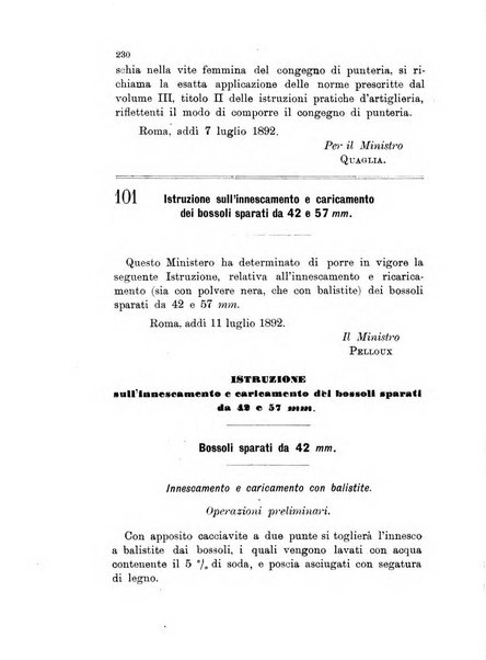 Giornale di artiglieria e genio. Parte 1., Ufficiale