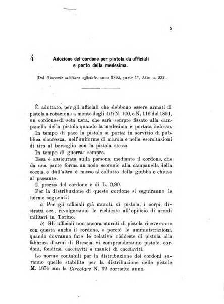 Giornale di artiglieria e genio. Parte 1., Ufficiale