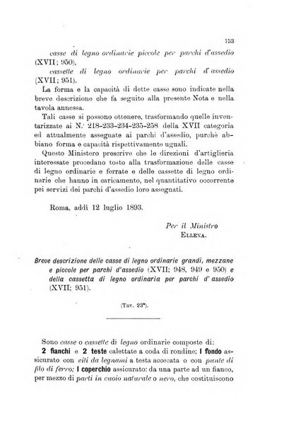 Giornale di artiglieria e genio. Parte 1., Ufficiale