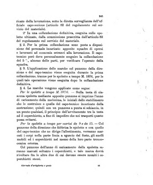 Giornale di artiglieria e genio. Parte 1., Ufficiale