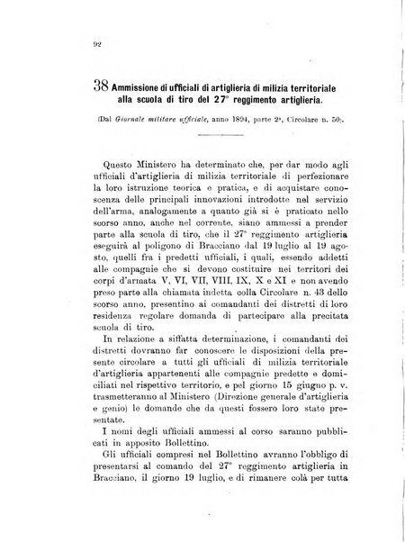 Giornale di artiglieria e genio. Parte 1., Ufficiale