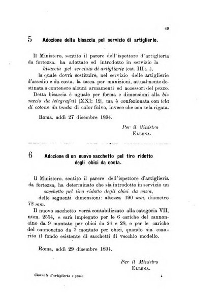 Giornale di artiglieria e genio. Parte 1., Ufficiale