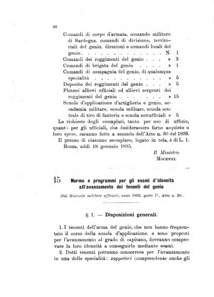 Giornale di artiglieria e genio. Parte 1., Ufficiale