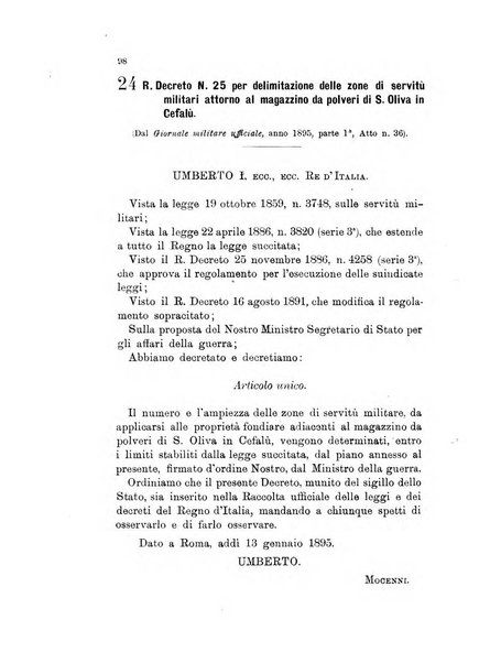 Giornale di artiglieria e genio. Parte 1., Ufficiale