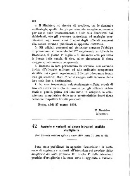 Giornale di artiglieria e genio. Parte 1., Ufficiale