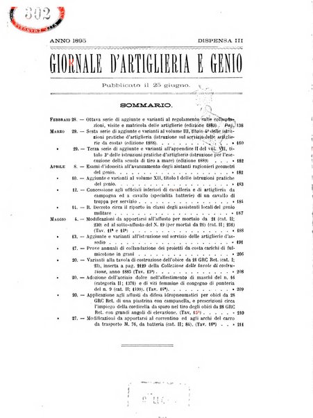 Giornale di artiglieria e genio. Parte 1., Ufficiale