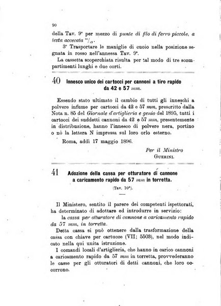 Giornale di artiglieria e genio. Parte 1., Ufficiale