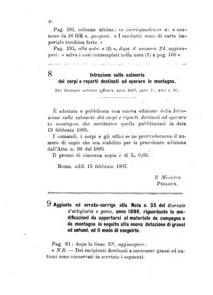 Giornale di artiglieria e genio. Parte 1., Ufficiale