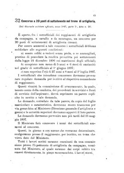 Giornale di artiglieria e genio. Parte 1., Ufficiale