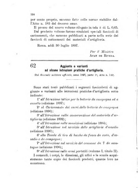 Giornale di artiglieria e genio. Parte 1., Ufficiale