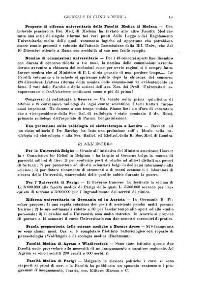 Giornale di clinica medica