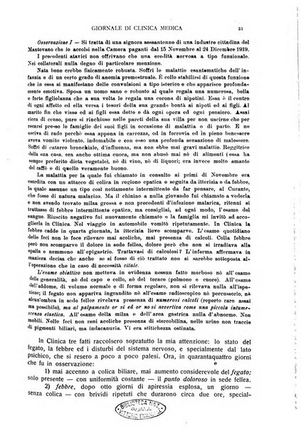 Giornale di clinica medica