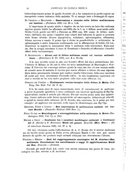 Giornale di clinica medica