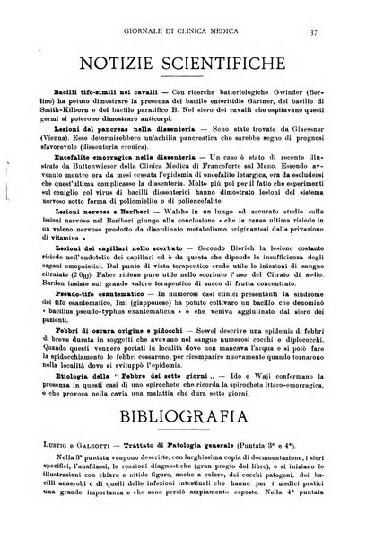 Giornale di clinica medica