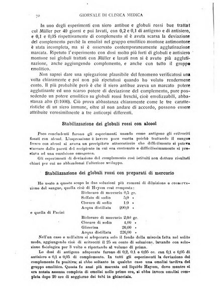 Giornale di clinica medica