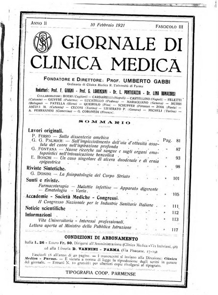 Giornale di clinica medica
