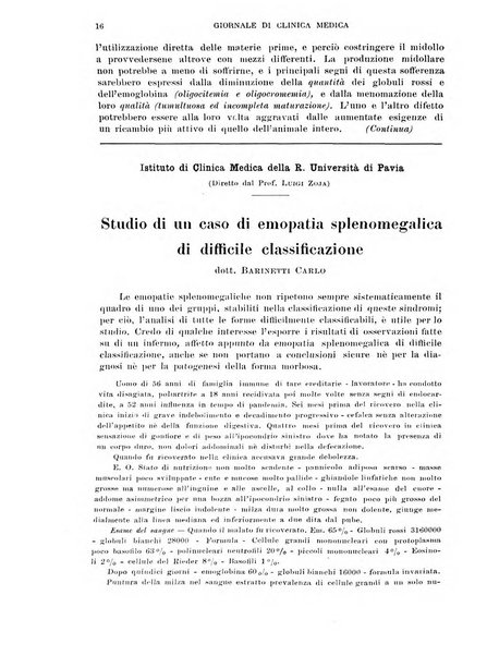 Giornale di clinica medica