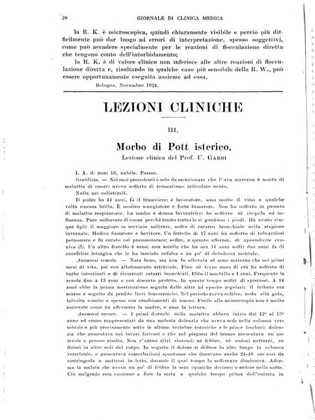 Giornale di clinica medica