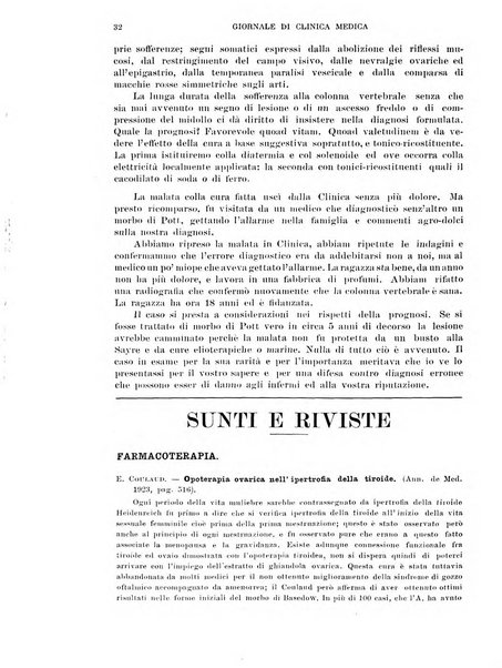 Giornale di clinica medica