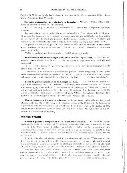 Giornale di clinica medica
