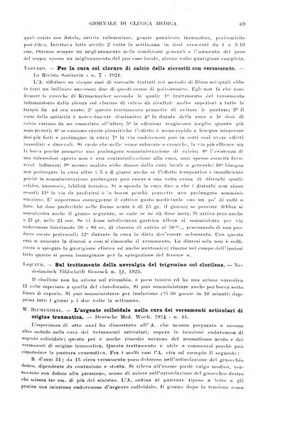 Giornale di clinica medica