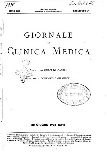 Giornale di clinica medica