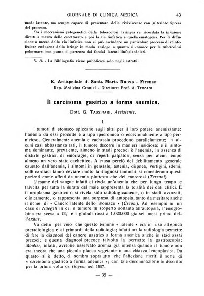 Giornale di clinica medica
