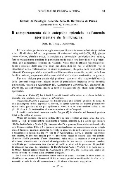 Giornale di clinica medica