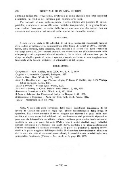 Giornale di clinica medica