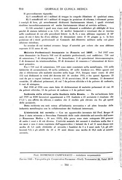 Giornale di clinica medica