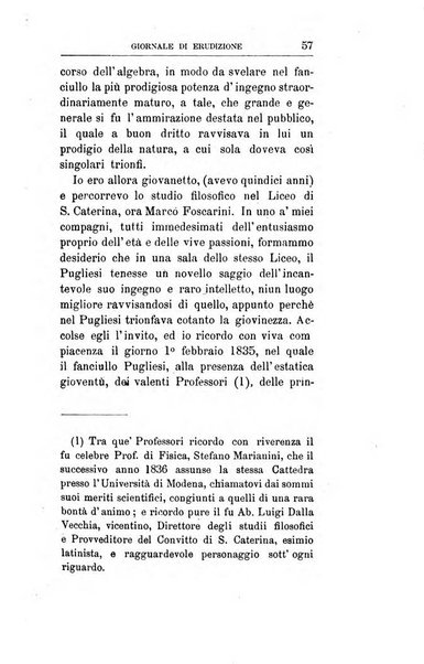 Giornale di erudizione corrispondenza letteraria, artistica e scientifica