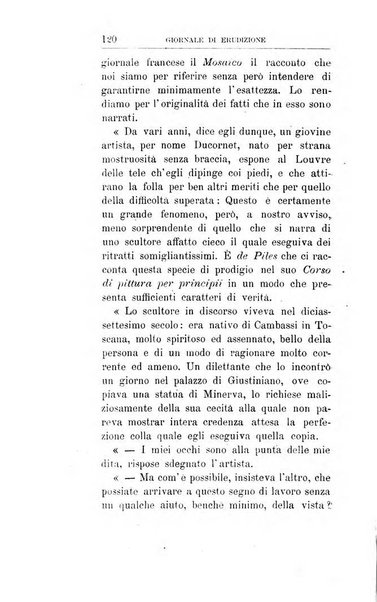 Giornale di erudizione corrispondenza letteraria, artistica e scientifica