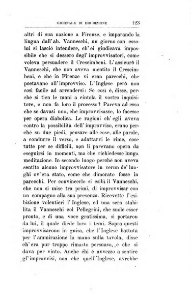 Giornale di erudizione corrispondenza letteraria, artistica e scientifica