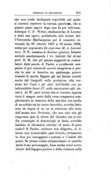 Giornale di erudizione corrispondenza letteraria, artistica e scientifica