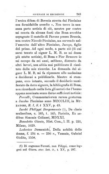 Giornale di erudizione corrispondenza letteraria, artistica e scientifica