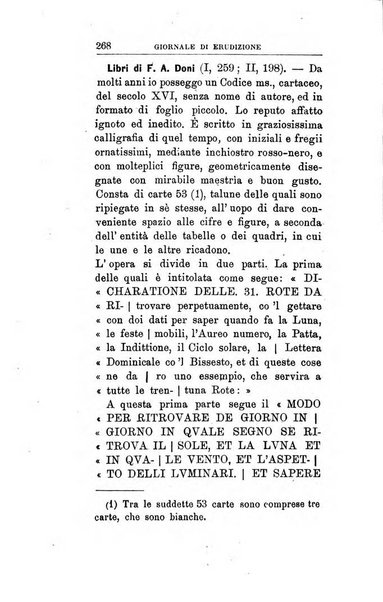 Giornale di erudizione corrispondenza letteraria, artistica e scientifica