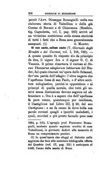 Giornale di erudizione corrispondenza letteraria, artistica e scientifica