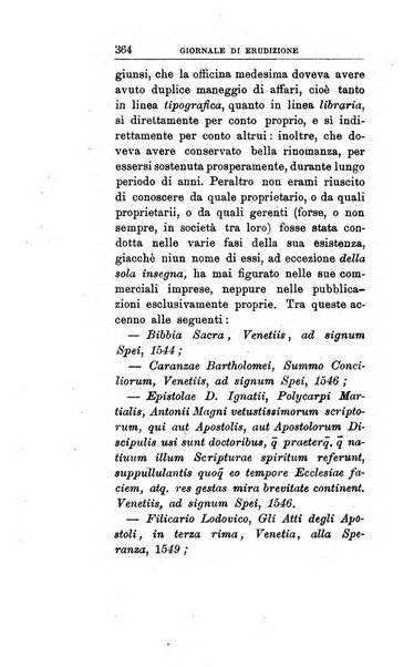 Giornale di erudizione corrispondenza letteraria, artistica e scientifica