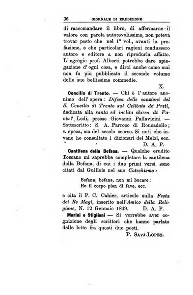 Giornale di erudizione corrispondenza letteraria, artistica e scientifica