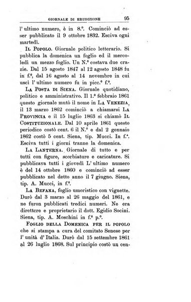 Giornale di erudizione corrispondenza letteraria, artistica e scientifica